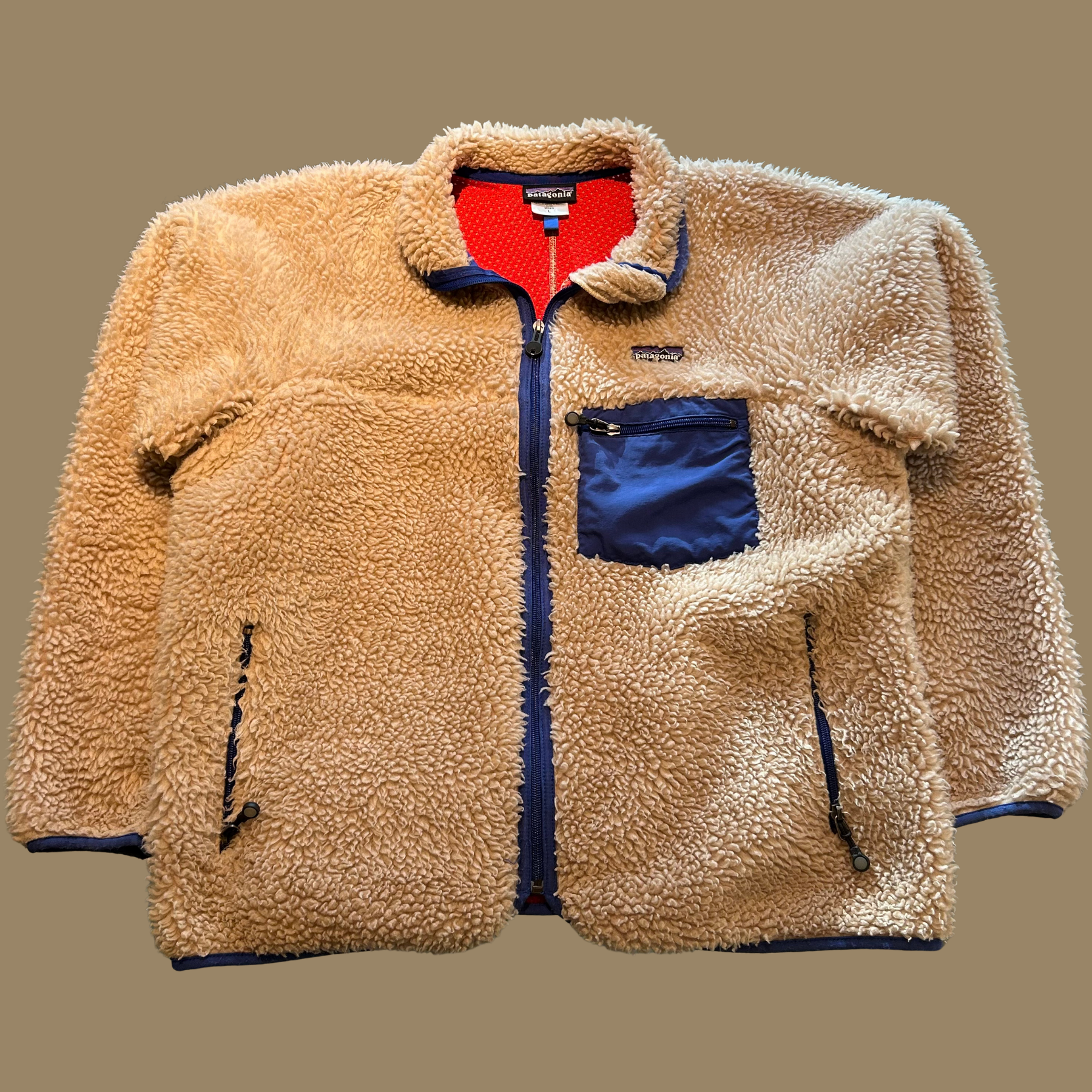 90s Patagonia Deep Pile Fleece - L/XL – Oak Brook