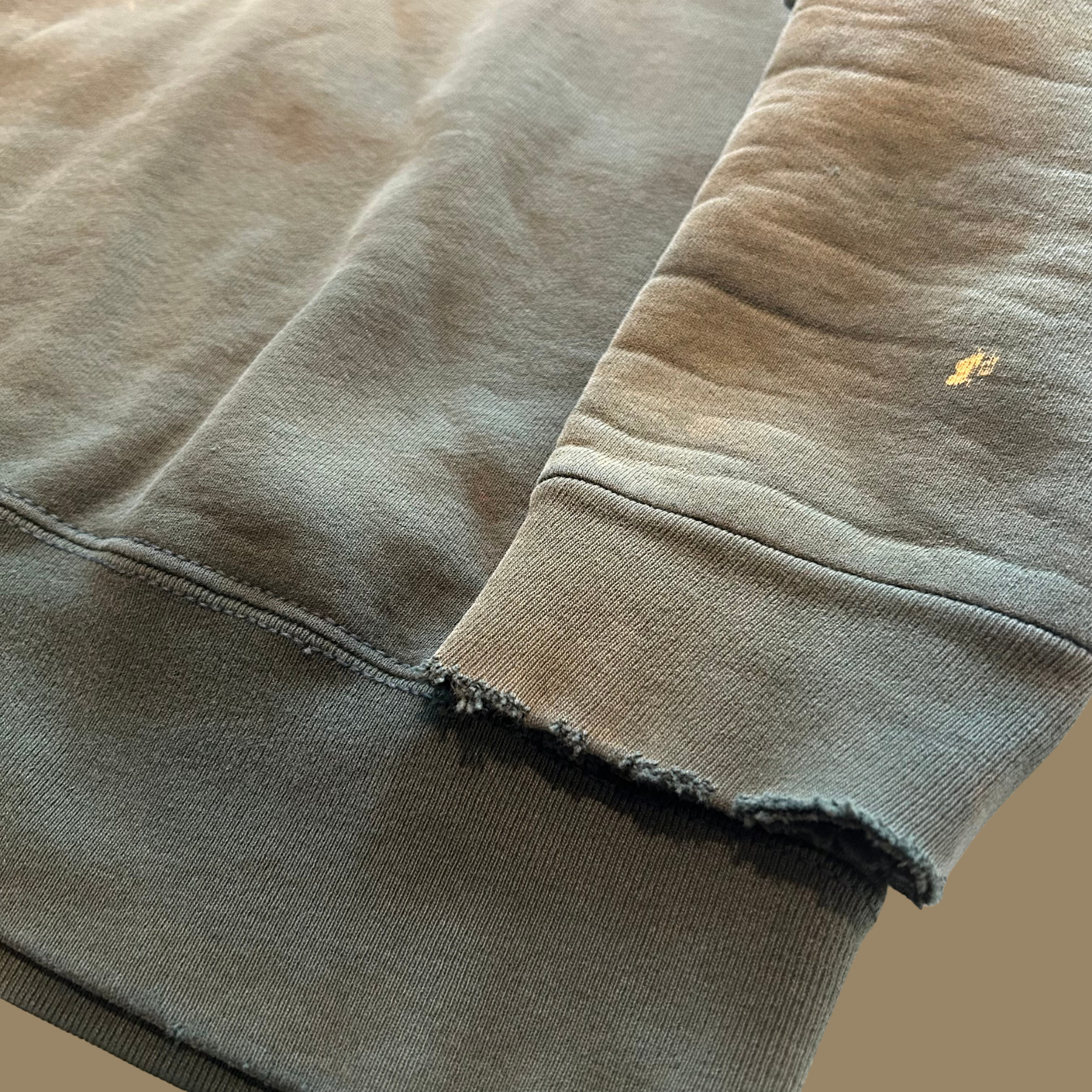 90s Sunfaded Distressed Fishing Sweatshirt - L/XL